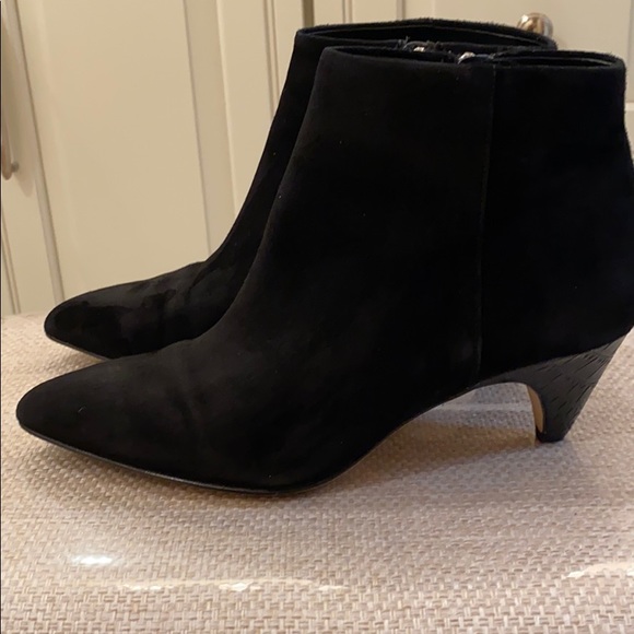 SAM EDELMAN SUEDE ANKLE BOOTS SIZE 6.5 - Picture 1 of 9